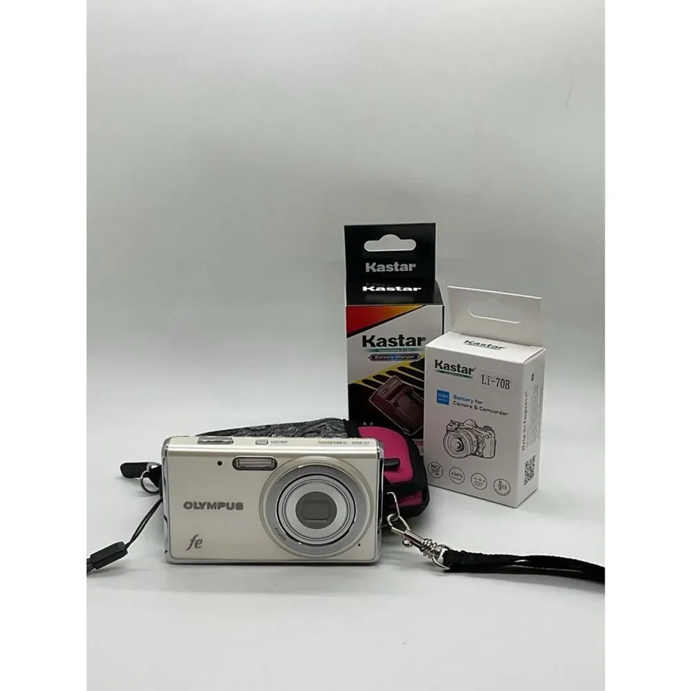 Olympus FE 14 Megapixel Compact Digital Camera with Wrist Strap